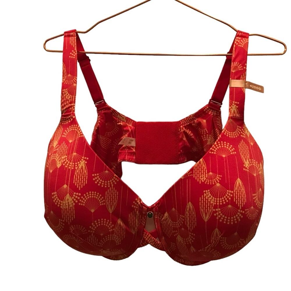 Ambrielle Women's Super Soft Full Coverage Bra - 42DDD